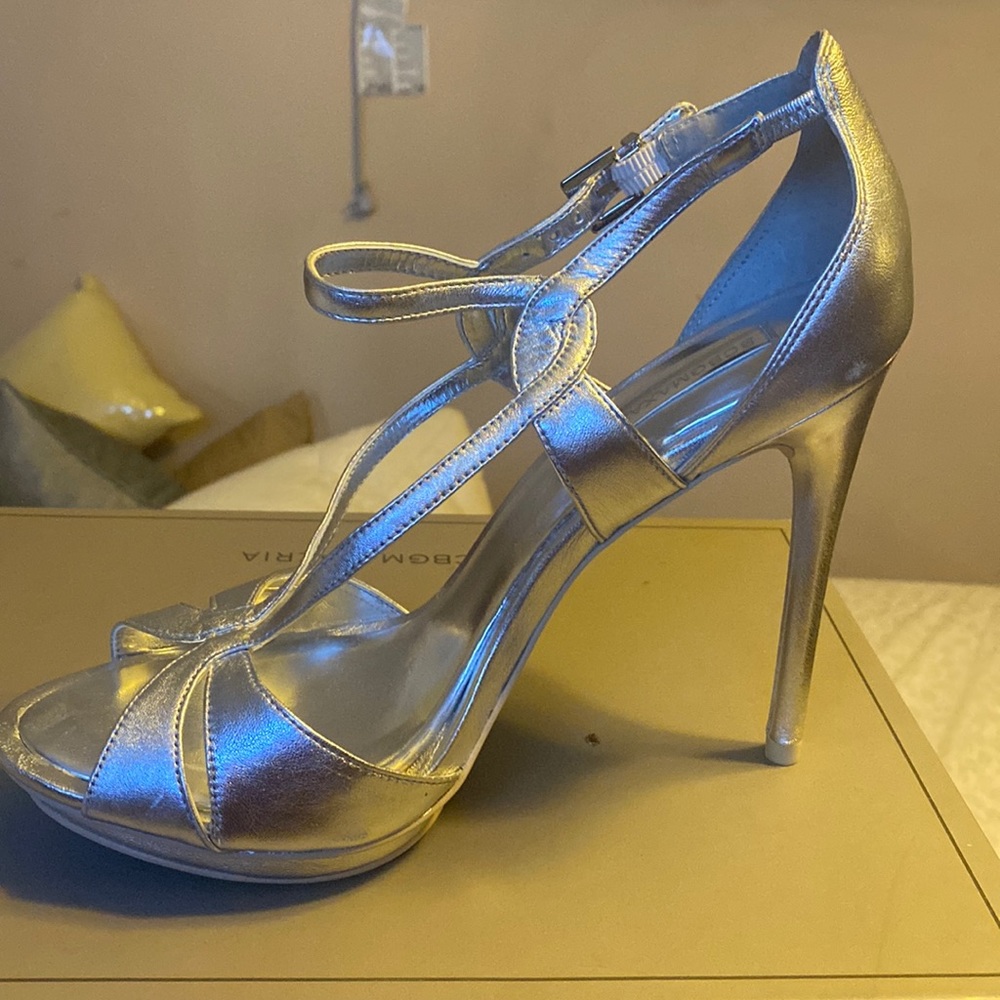 Unique Silver shoes